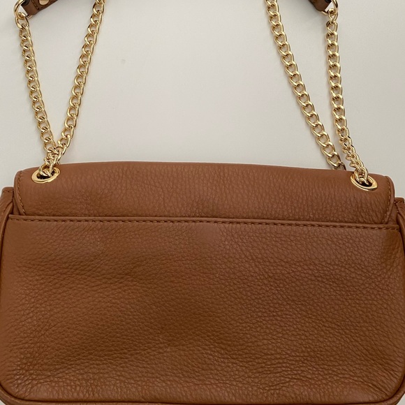 Camel Leather Michael Kors Handbag / Crossbody - Picture 4 of 7